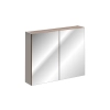 Szafka z lustrem Comad SANTA FE TAUPE 80cm 2 drzwi