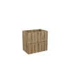 Szafka pod umywalkę Comad NOVA OAK 60cm 2 szuflady
