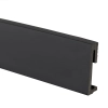 Listwa przypodłogowa PVC Alpha 60mm 2,2m Czarna Wodoodporna