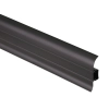 Listwa przypodłogowa SG 56mm/2,5m Czarny Gładki
