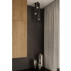 Lampa podsufitowa LAGOS 40 czarna 1x12W GU10 Sollux Lighting