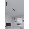 Lampa podsufitowa LAGOS 40 czarna 1x12W GU10 Sollux Lighting