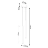 Lampa wisząca PASTELO 2 czarna 2x8W G9 Sollux Lighting