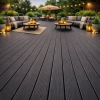 Deska tarasowa kompozytowa ProDeck BASIC ryflowana 240 x 14 × 2,0 cm | Dąb Antracytowy