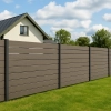 Sztacheta kompozytowa ze strukturą drewna, Nordeck Hageline, Brąz 150 x 21 x 2200mm