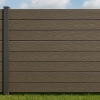 Sztacheta kompozytowa ze strukturą drewna, Nordeck Hageline, Brąz 150 x 21 x 2200mm