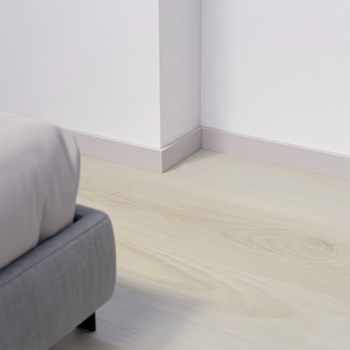 Listwa przypodłogowa wodoodporna Bravo Kaszmir 80mm 2,4m - montaż klej