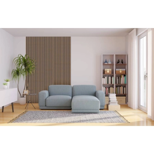 Lamele Akustyczne Dąb Naturalny Teak na Filcu 13,4 x 1,8 x 280 cm