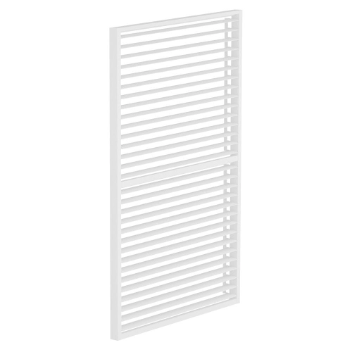 Panel żaluzjowy boczny LUXE 90 x 218 cm do Pergoli 3M Biały - 100% aluminium
