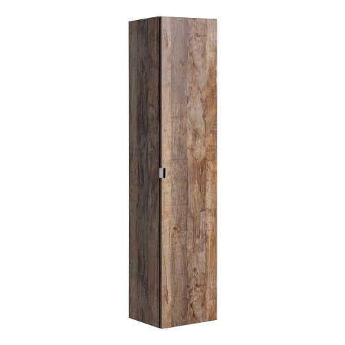 Szafka wysoka 160 cm 1 drzwi 2 szuflady Dąb Santa Fe Vintage SANTA FE OAK 80-01-A-1D2S, Comad