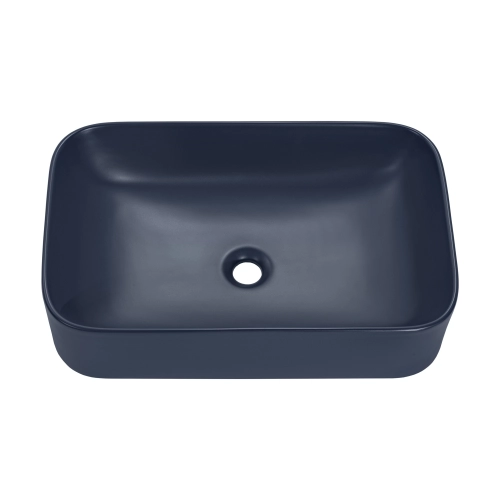 Umywalka nablatowa Comad KAMA ceramiczna Granat mat 61cm