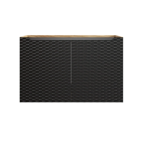 Szafka pod umywalkę Comad OCEAN BLACK 90cm 2 Drzwi