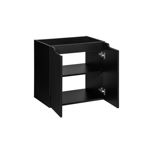 Szafka pod umywalkę Comad NOVA BLACK 60cm 2 drzwi