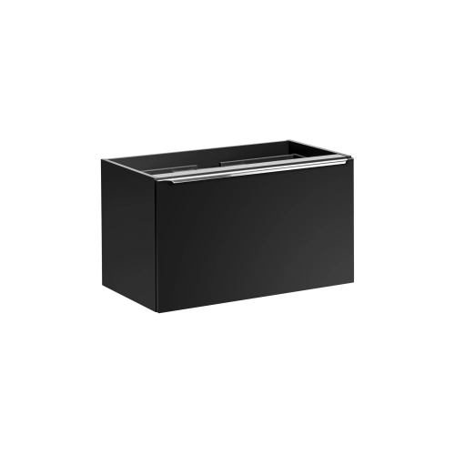 Szafka pod umywalkę Comad SANTA FE BLACK 80cm 2 szuflady