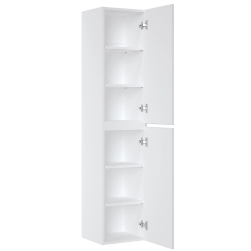 Szafka wysoka 2 drzwi Biała ICONIC WHITE 80-01-D-2D, Comad