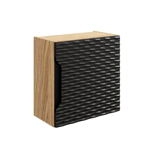 Szafka Górna Comad Qubik OCEAN BLACK 35x35cm 1 Drzwi