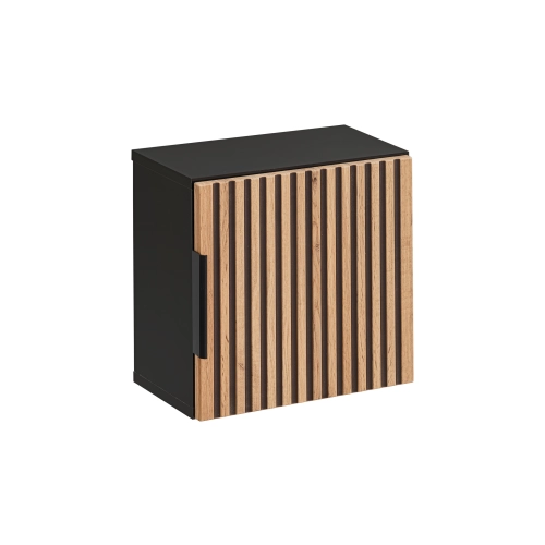 Szafka Górna Comad Qubik XILO BLACK WOTAN 35x35cm 1 Drzwi