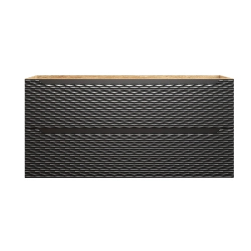 Szafka pod umywalkę Comad OCEAN BLACK 120cm 2 szuflady