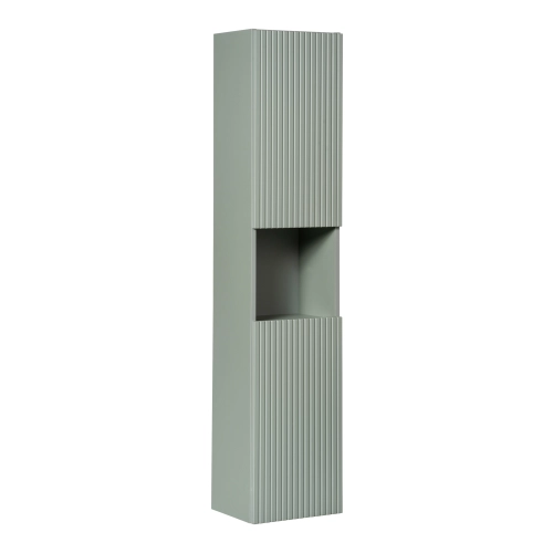 Szafka wysoka 2 drzwi Zielony mat LINE REED GREEN D 80-03-2D, Comad
