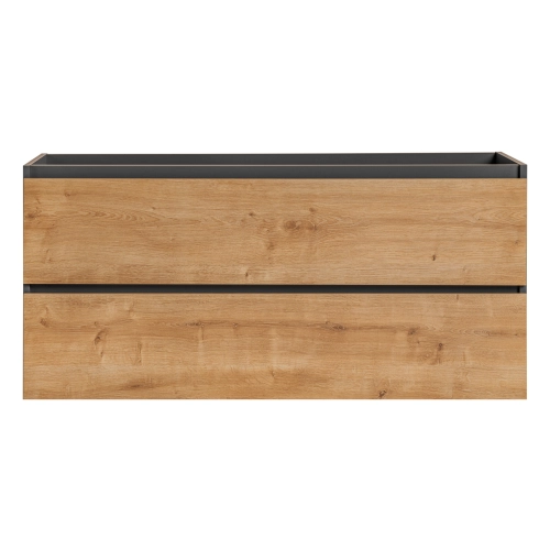 Szafka pod umywalkę Comad MONAKO GREY OAK 120cm 2 szuflady