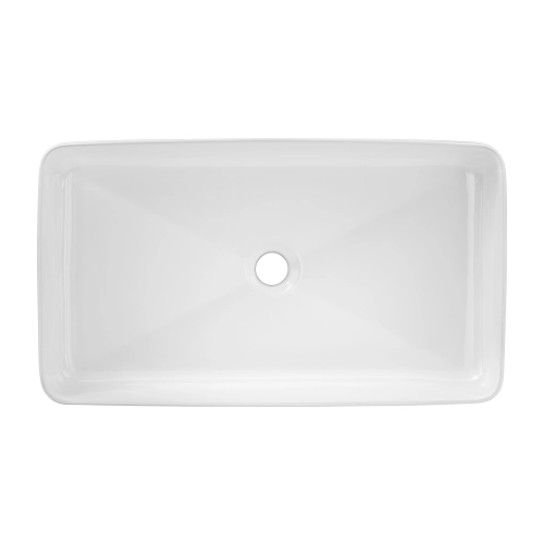 Umywalka nablatowa Comad SLIM 2 ceramiczna Biała 60cm