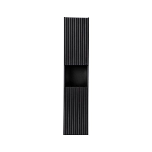 Szafka wysoka 2 drzwi Czarny Mat NOVA BLACK D 80-03-2D(W80-02D), Comad