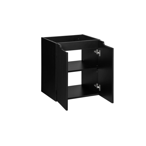 Szafka pod umywalkę Comad NOVA BLACK 50cm 2 drzwi
