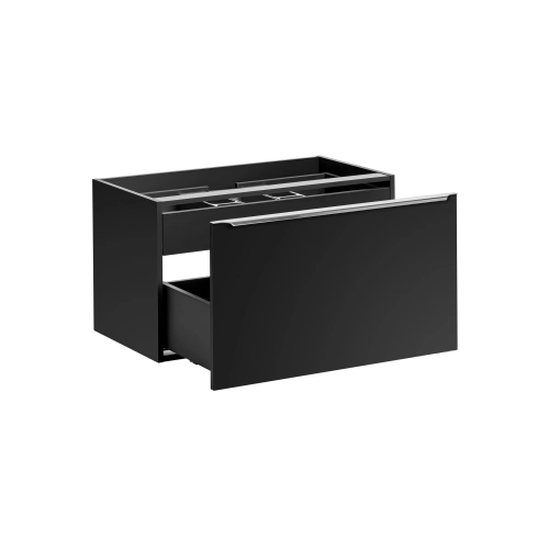 Szafka pod umywalkę Comad SANTA FE BLACK 80cm 2 szuflady