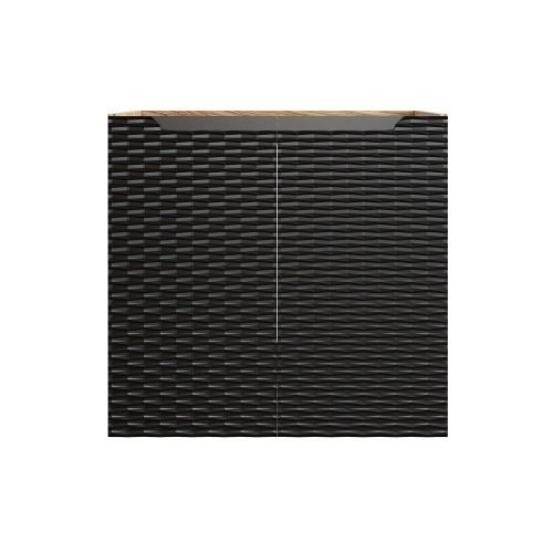 Szafka pod umywalkę Comad OCEAN BLACK 60cm 2 drzwi