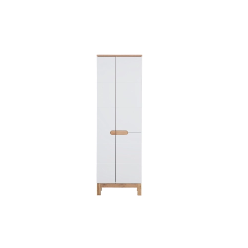 Szafka wysoka 3 drzwi Biała BALI WHITE 900 FSC, Comad