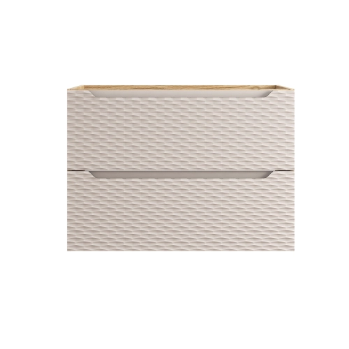Szafka pod umywalkę Comad OCEAN BEIGE 80cm 2 szuflady