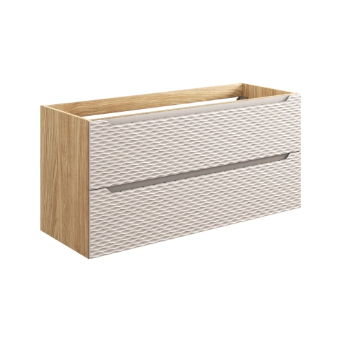 Szafka pod umywalkę Comad OCEAN BEIGE 120cm 2 szuflady