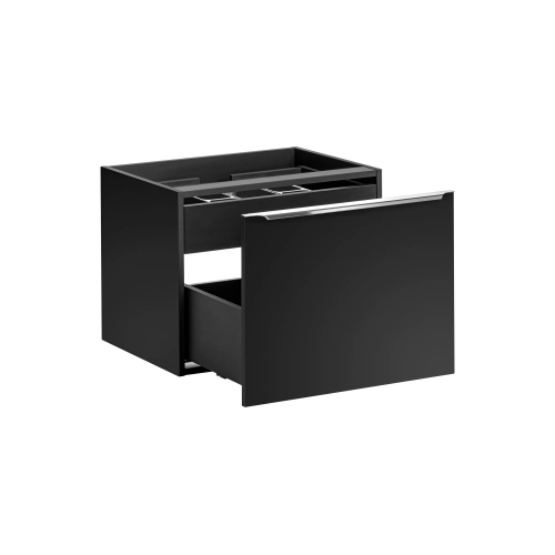 Szafka pod umywalkę Comad SANTA FE BLACK 60cm 2 szuflady