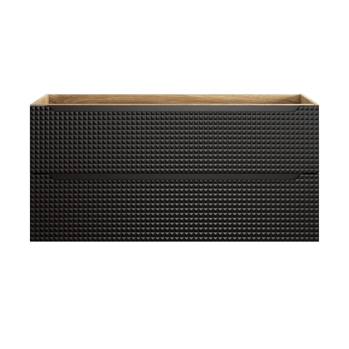 Szafka pod umywalkę Comad LUXOR BLACK 120cm 2 szuflady