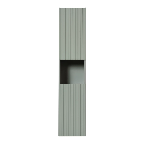 Szafka wysoka 2 drzwi Zielony mat LINE REED GREEN D 80-03-2D, Comad