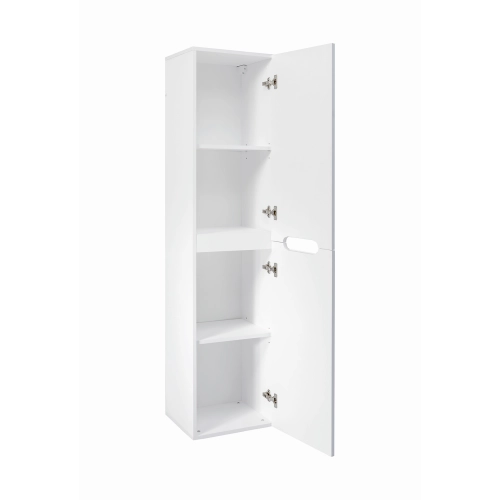 Szafka wysoka 2 drzwi Biała FIJI WHITE 80-01-D-2D, Comad