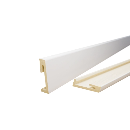 Listwa przypodłogowa PVC Alpha 60mm 2,2m Biała Wodoodporna