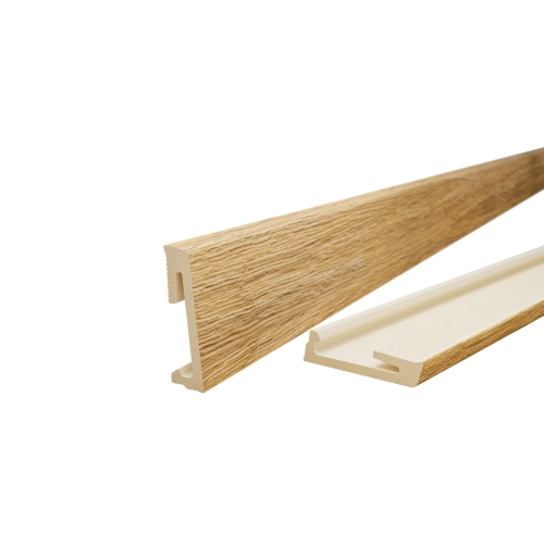 Listwa przypodłogowa PVC Alpha 60mm 2,2m Dąb Miętowy Wodoodporna