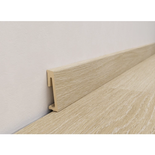Listwa przypodłogowa PVC Alpha 60mm 2,2m Unique Oak Wodoodporna