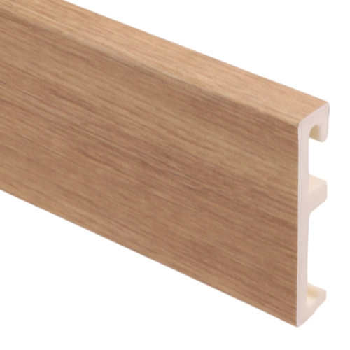 Listwa przypodłogowa wodoodporna Alpha 80 mm 2,4 m Essence - montaż napinacze