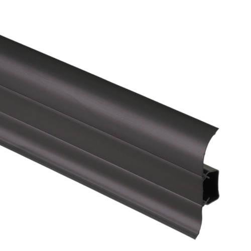 Listwa przypodłogowa SG 56mm/2,5m Czarny Gładki