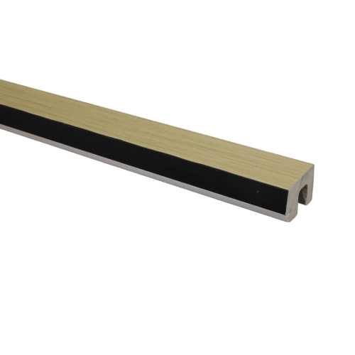 Listwa zakończeniowa prawa INTENSE Ciemny Buk 3,1 x 2,2 x 270 cm
