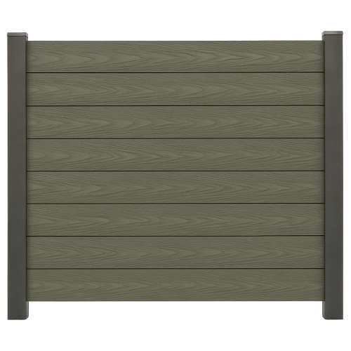 Sztacheta kompozytowa ze strukturą drewna, Nordeck Hageline, Antracyt 150 x 21 x 2200mm
