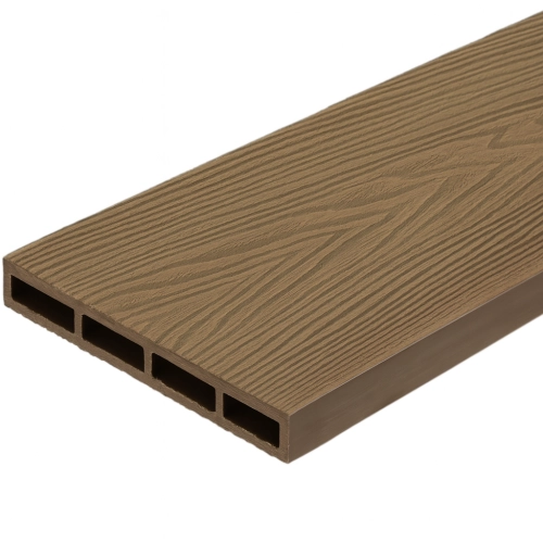 Sztacheta kompozytowa ze strukturą drewna, Nordeck Hageline, Brąz 150 x 21 x 2200mm