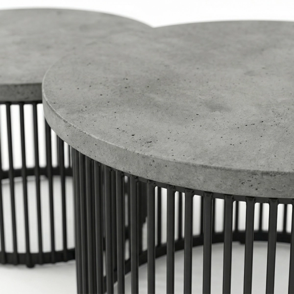 Zestaw Wypoczynkowy Aluminiowy BELLANTI Siena 2 osobowy + stolik | Antracyt