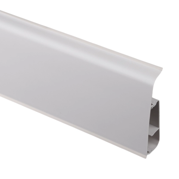 Listwa PCV podłogowa LIMA 72mm/2,5m Szary