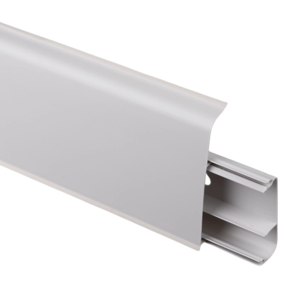 Listwa PCV podłogowa LIMA 72mm/2,5m Szary