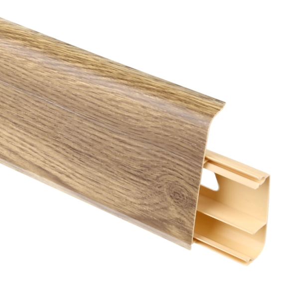 Listwa PCV podłogowa LIMA 72mm/2,5m Dąb Argos