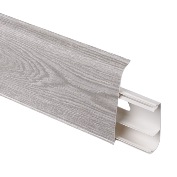 Listwa PCV podłogowa LIMA 72mm/2,5m Gladstone Grey