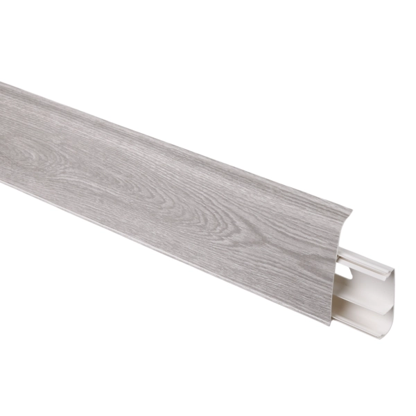 Listwa PCV podłogowa LIMA 72mm/2,5m Gladstone Grey